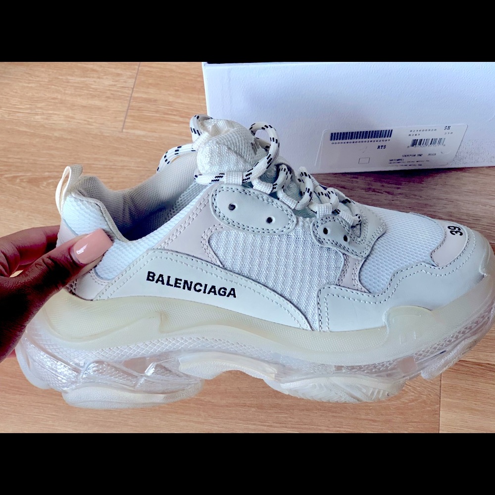 Balenciaga Triple S Clear Sole Sneaker